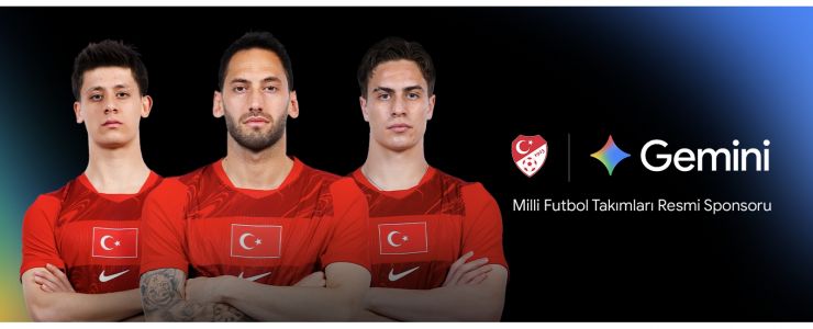 Google Gemini, Türkiye Millî Futbol Takımları'nın Resmi Sponsoru
