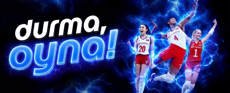  VOLEYBOL MİLLİ TAKIMA ŞEBNEM FERAH İLE &ldquo;DURMA&rdquo;