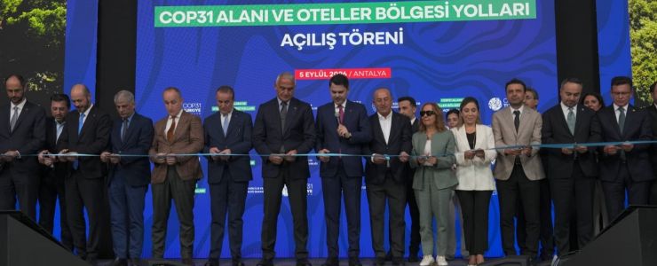 BAKAN ERSOY: &ldquo;COP31&rsquo;İN ANTALYA MARKASINA CİDDİ BİR DEĞER KATACAĞINA İNANIYORUM&rdquo;