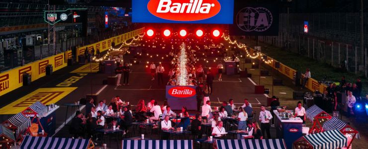 Barilla, Formula 1 dünyasını sofrada buluşturdu