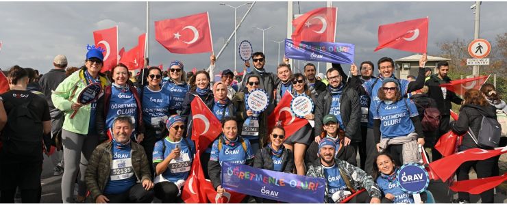 ÖRAV&rsquo;dan 48. İstanbul Maratonu&rsquo;nda Dayanışma Çağrısı