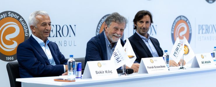 Eczacıbaşı Spor Kulübü ile Peron İstanbul isim sponsorluğu