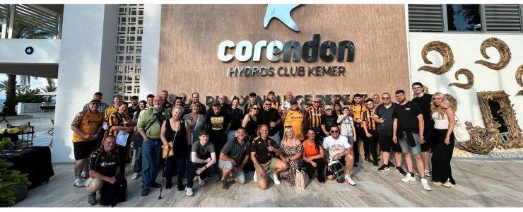 Hull City Taraftarları Corendon ile Türkiye&rsquo;de
