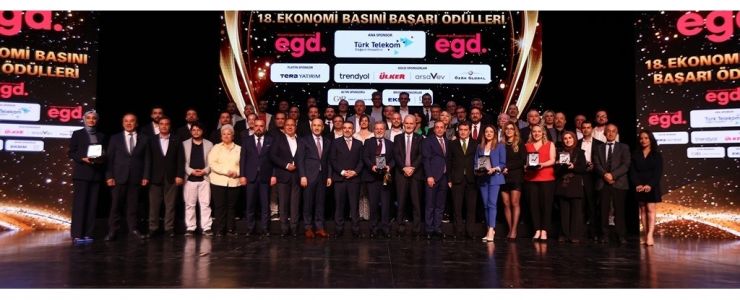 EGD 18. Ekonomi Basını Başarı Ödülleri sahiplerini buldu